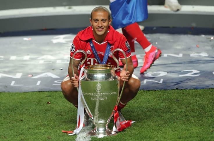 Thiago Alcantara has emerged as a top target for Liverpool
